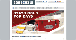 Desktop Screenshot of coolboxesuk.com